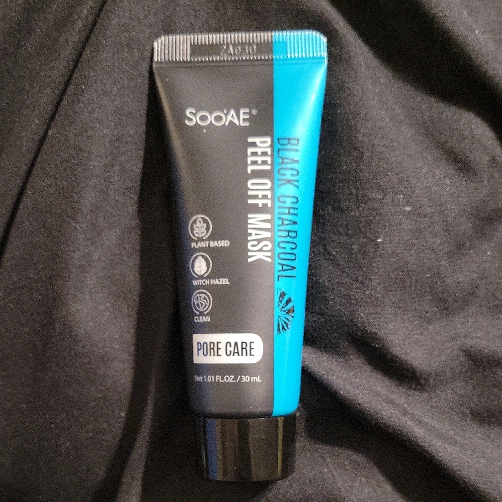 Sooae Black Charcoal Peel Off Mask 1oz